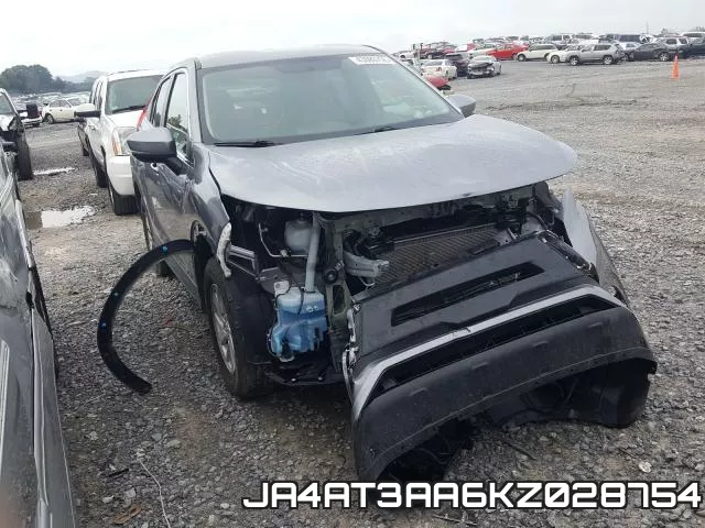 JA4AT3AA6KZ028754 2019 Mitsubishi Eclipse, ES