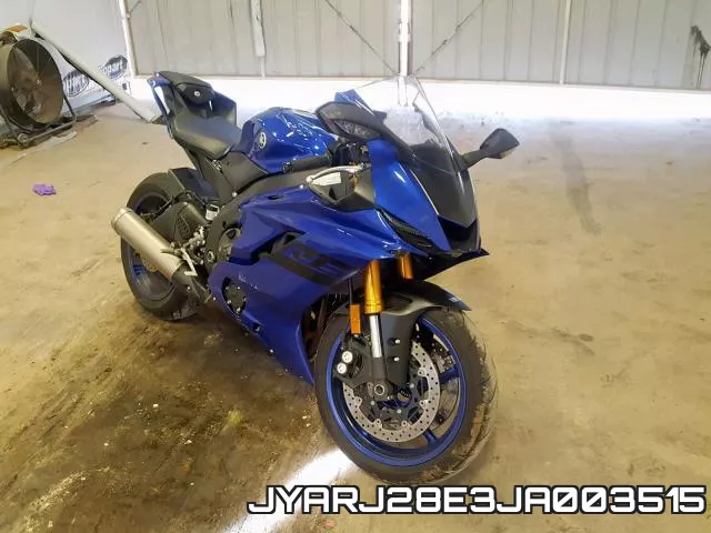 JYARJ28E3JA003515 2018 Yamaha YZFR6