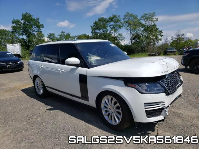 SALGS2SV5KA561846 2019 Land Rover Range Rover,  Hse