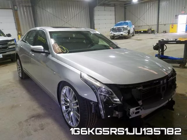 1G6KG5RS1JU135782 2018 Cadillac CT6, Premium Luxury Csav