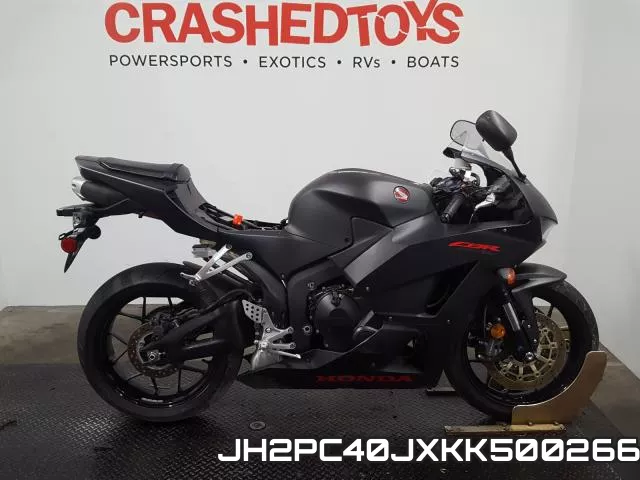 JH2PC40JXKK500266 2019 Honda CBR600, RA