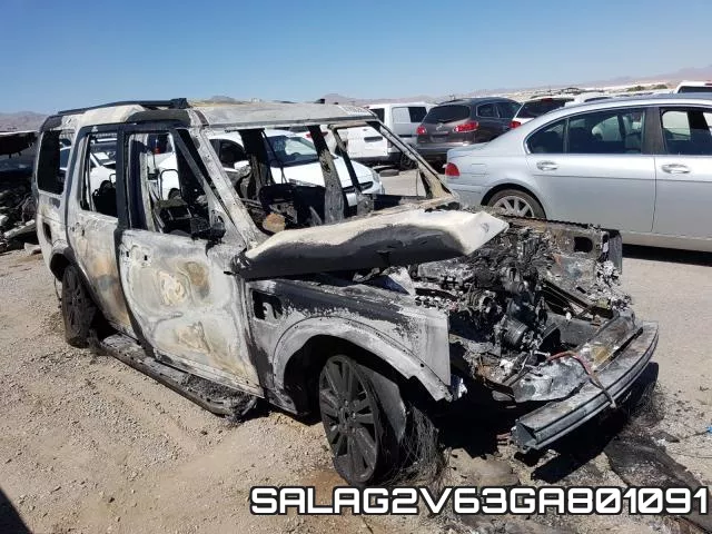 SALAG2V63GA801091 2016 Land Rover LR4, Hse