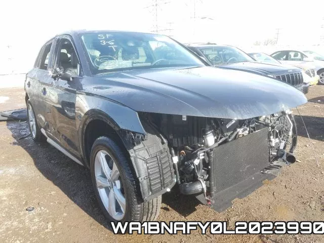 WA1BNAFY0L2023990 2020 Audi Q5, Premium Plus