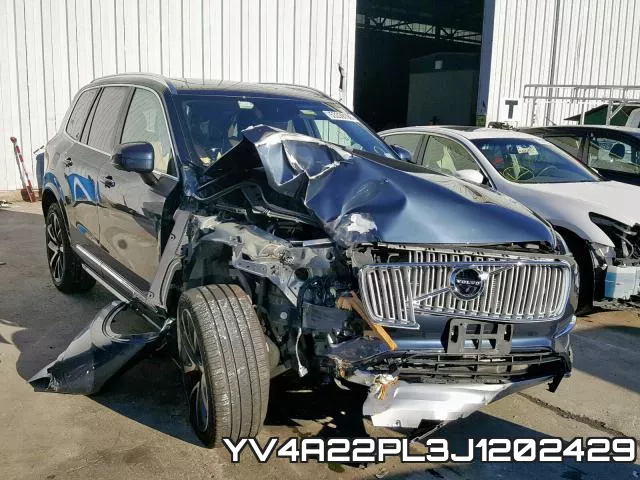 YV4A22PL3J1202429 2018 Volvo XC90, T6