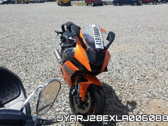 JYARJ28EXLA006088 2020 Yamaha YZFR6