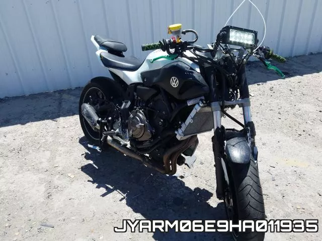 JYARM06E9HA011935 2017 Yamaha FZ07