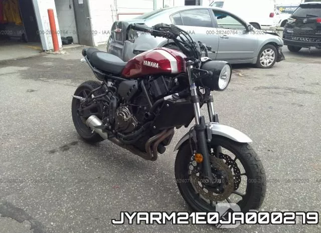 JYARM21E0JA000279 2018 Yamaha XSR700