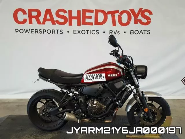 JYARM21Y6JA000197 2018 Yamaha XSR700, C