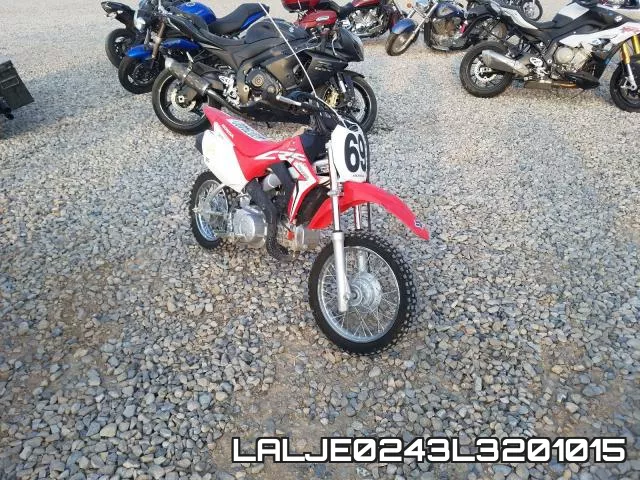 LALJE0243L3201015 2020 Honda CRF110, F