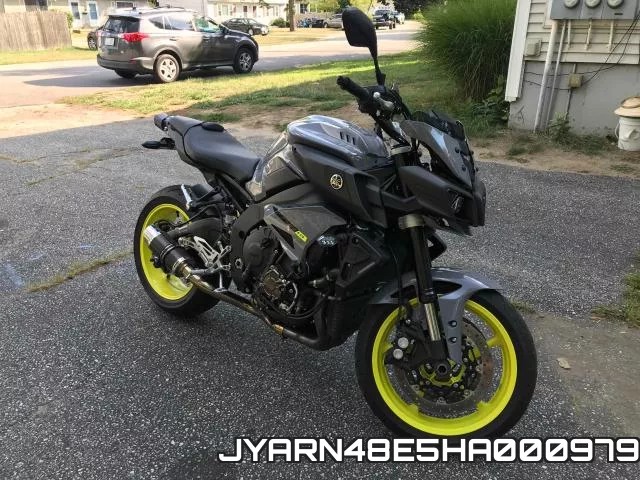 JYARN48E5HA000979 2017 Yamaha FZ10