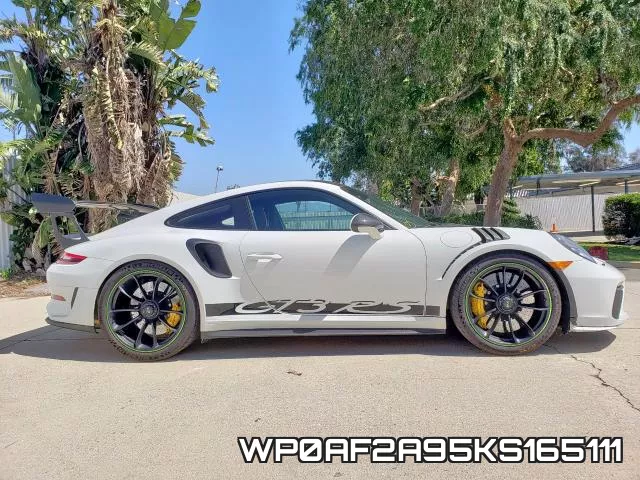 WP0AF2A95KS165111 2019 Porsche 911, Gt3 Rs
