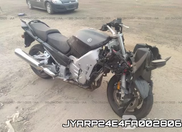 JYARP24E4FA002806 2015 Yamaha FJR1300, A