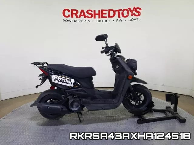 RKRSA43AXHA124518 2017 Yamaha YW50, F