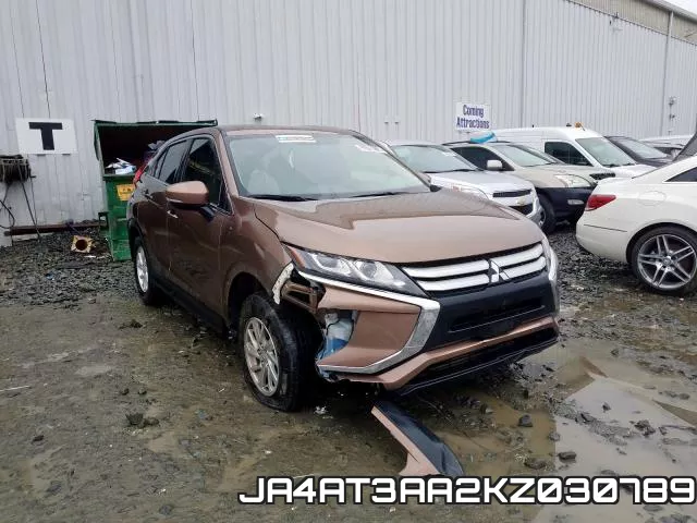 JA4AT3AA2KZ030789 2019 Mitsubishi Eclipse, ES