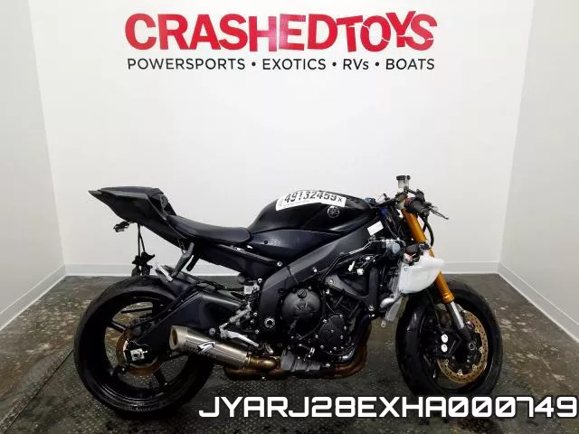 JYARJ28EXHA000749 2017 Yamaha YZFR6