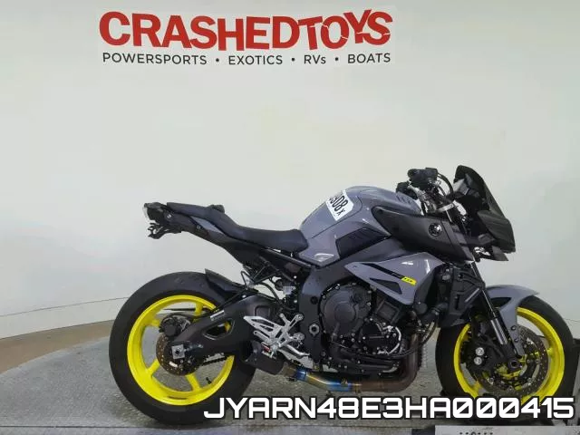 JYARN48E3HA000415 2017 Yamaha FZ10