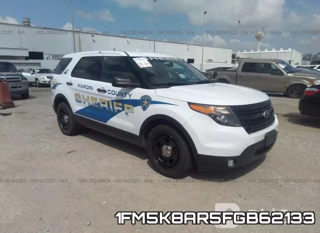 1FM5K8AR5FGB62133 2015 Ford Utility Police Interceptor,