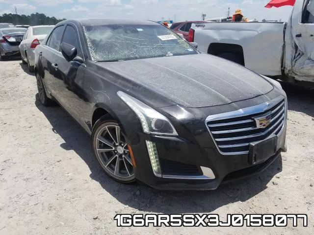 1G6AR5SX3J0158077 2018 Cadillac CTS, Luxury