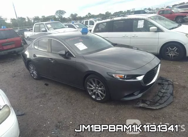 JM1BPBAM1K1131341 2019 Mazda 3, Select