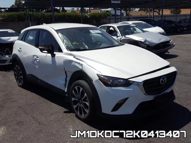 JM1DKDC72K0413407 2019 Mazda CX-3, Touring