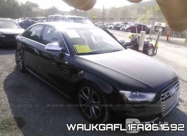 WAUKGAFL1FA061692 2015 Audi S4, Prestige
