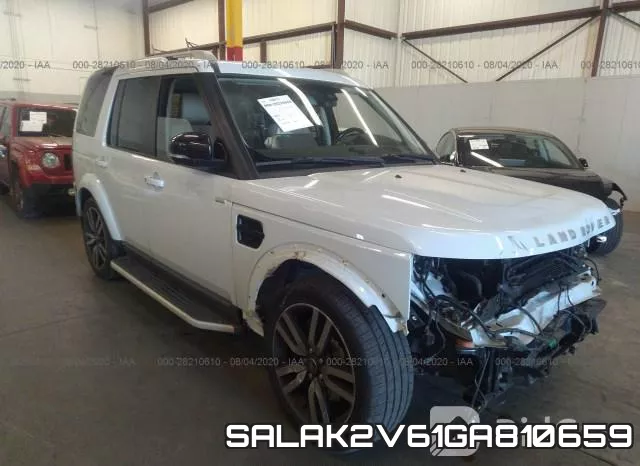 SALAK2V61GA810659 2016 Land Rover LR4, Hse Lux