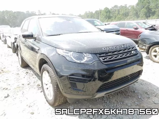 SALCP2FX6KH787560 2019 Land Rover Discovery, SE