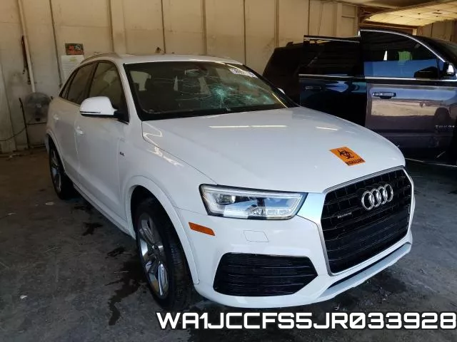 WA1JCCFS5JR033928 2018 Audi Q3, Premium Plus