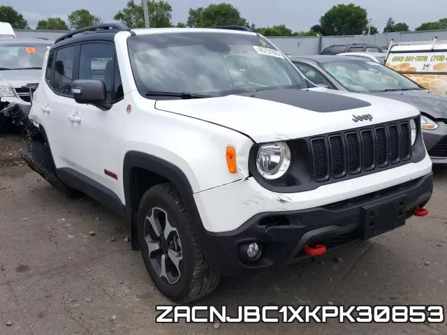 ZACNJBC1XKPK30853 2019 Jeep Renegade, Trailhawk