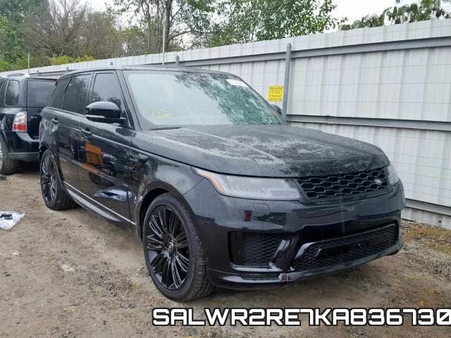 SALWR2RE7KA836730 2019 Land Rover Range Rover,  Supercharged