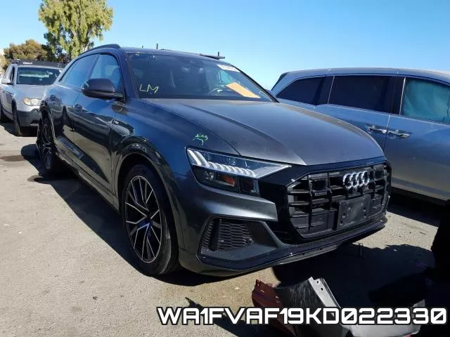 WA1FVAF19KD022330 2019 Audi Q8, Prestige S-Line