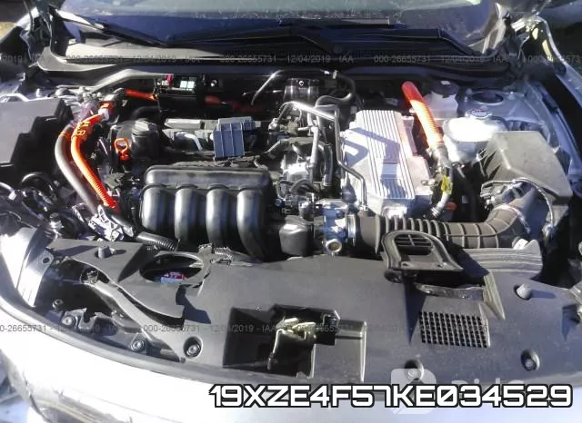19XZE4F57KE034529 2019 Honda Insight, EX