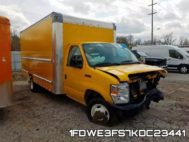 1FDWE3FS7KDC23441 2019 Ford Econoline, E350 Super Duty Cutaway Van
