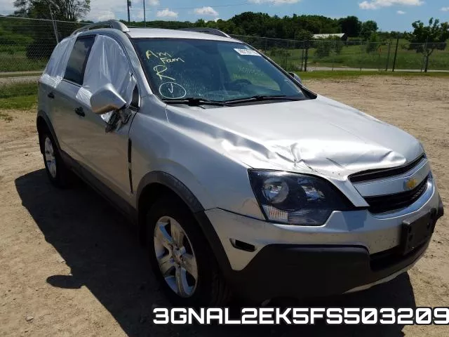 3GNAL2EK5FS503209 2015 Chevrolet Captiva, LS