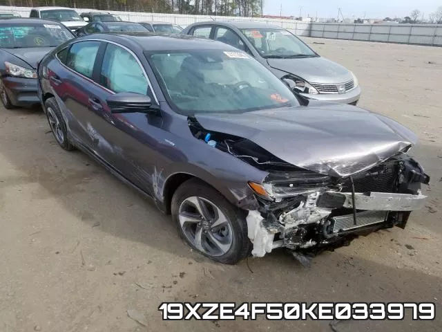 19XZE4F50KE033979 2019 Honda Insight, EX