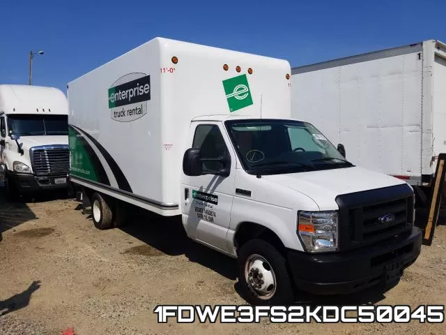 1FDWE3FS2KDC50045 2019 Ford Econoline, E350 Super Duty Cutaway Van