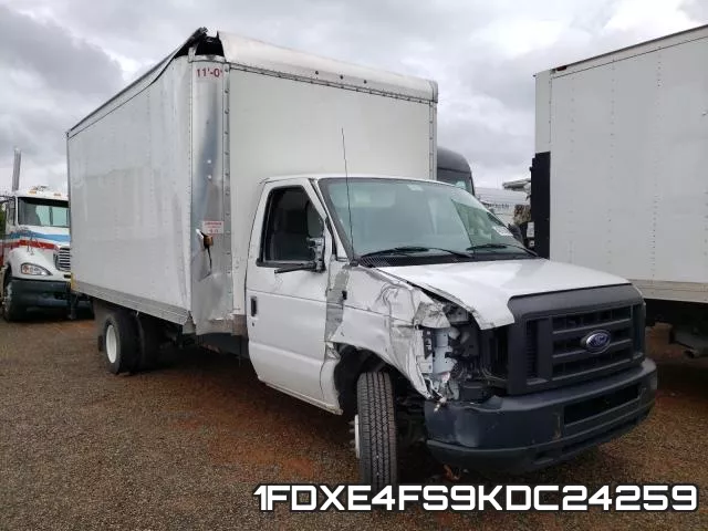 1FDXE4FS9KDC24259 2019 Ford Econoline, E450 Super Duty Cutaway Van