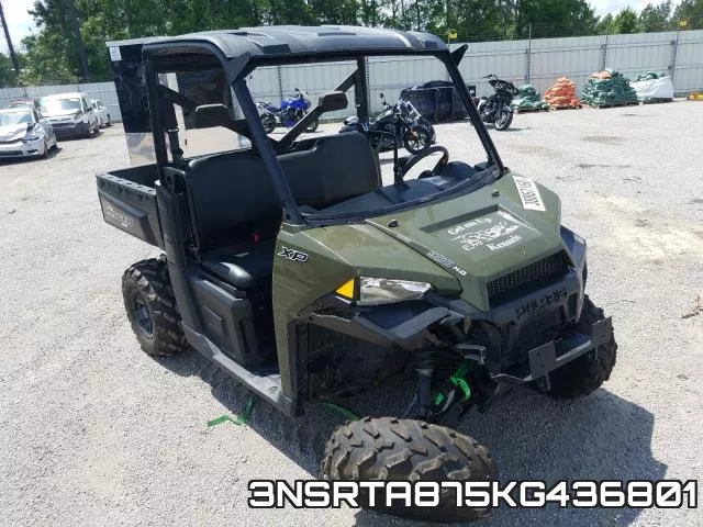 3NSRTA875KG436801 2019 Polaris Ranger, XP 900