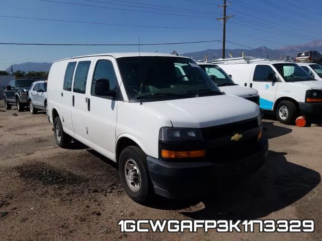 1GCWGAFP3K1173329 2019 Chevrolet Express