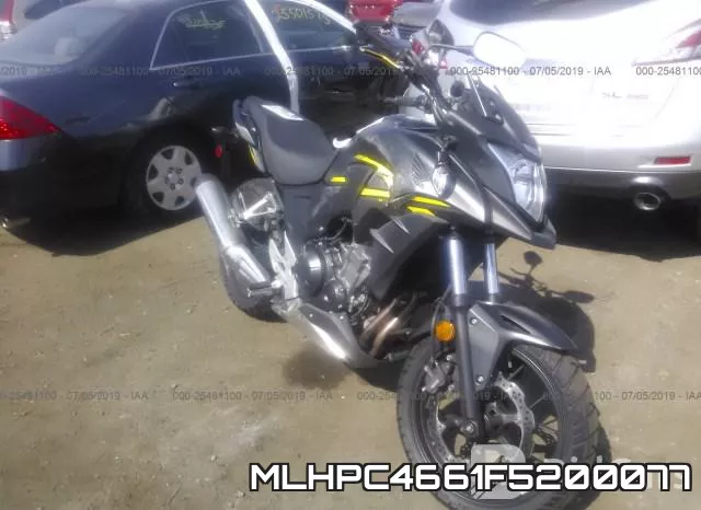 MLHPC4661F5200077 2015 Honda CB500, X