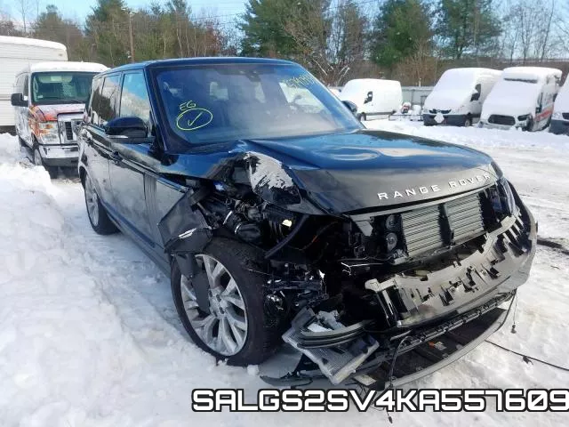 SALGS2SV4KA557609 2019 Land Rover Range Rover,  Hse