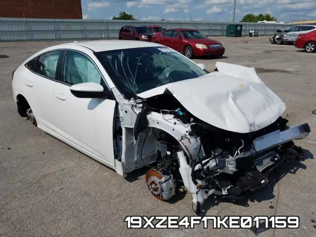 19XZE4F17KE017159 2019 Honda Insight, LX