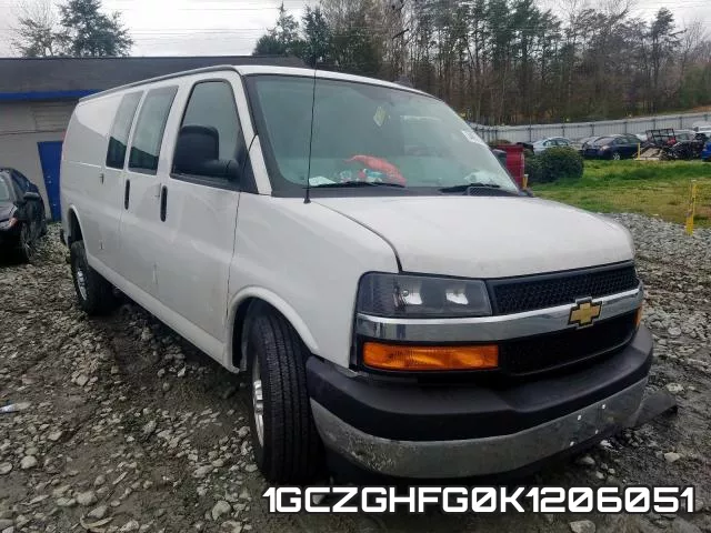 1GCZGHFG0K1206051 2019 Chevrolet Express