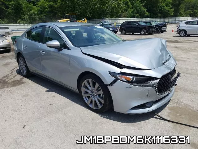 JM1BPBDM6K1116331 2019 Mazda 3, Preferred