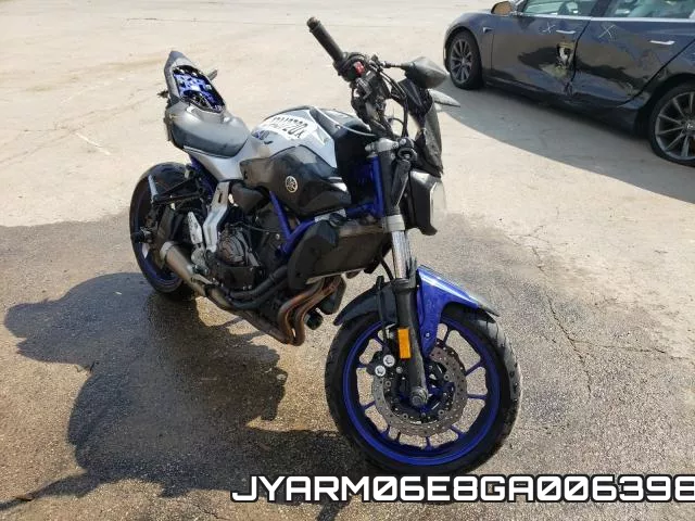 JYARM06E8GA006398 2016 Yamaha FZ07