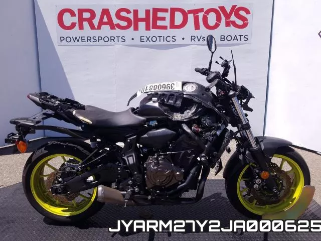 JYARM27Y2JA000625 2018 Yamaha MT07, C