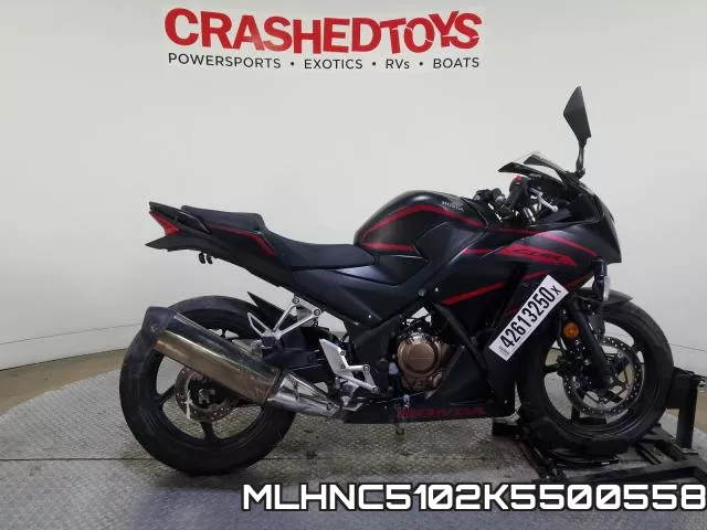 MLHNC5102K5500558 2019 Honda CBR300, R