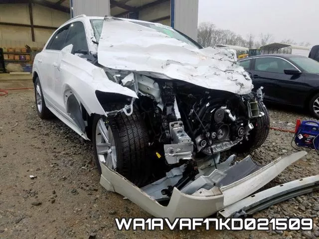 WA1AVAF17KD021509 2019 Audi Q8, Premium