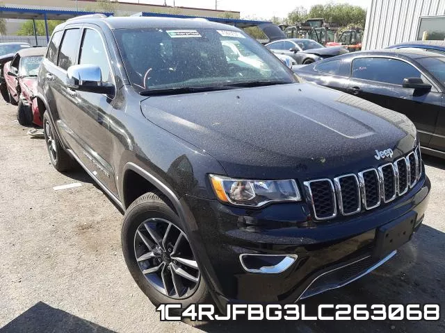 1C4RJFBG3LC263068 2020 Jeep Grand Cherokee,  Limited