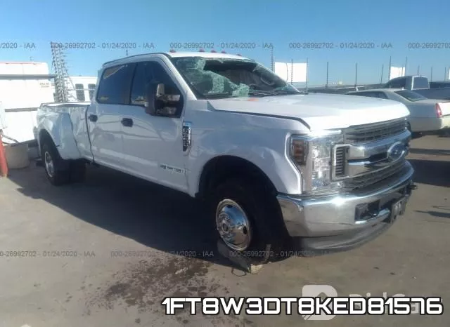 1FT8W3DT8KED81576 2019 Ford F-350,  Super Duty